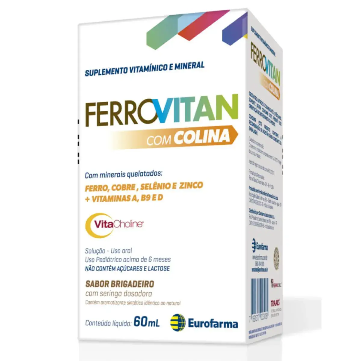 Suplemento Vitamínico e Mineral Ferrovitan