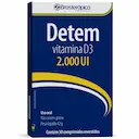 Suplemento de Vitamina D Alta Dosagem Detem D3 2000UI