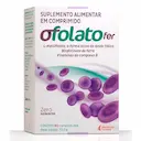 Suplemento Alimentar Ofolato Fer sem Açúcar com 30 Comprimidos