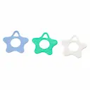 Mordedor Infantil +4 meses Needs Clean Estrela Azul com 1 unidade