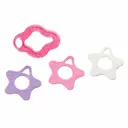 Mordedor para Bebê Needs Clean Estrela Rosa BPA Free com 1 unidade