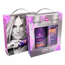 Kit Aussie 3 Minute Miracle Smooth Shampoo com 180ml + Creme de Tratamento com 236ml