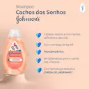 Shampoo Infantil Johnson's Cachos dos Sonhos com 400ml