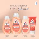 Shampoo Infantil Johnson's Cachos dos Sonhos com 400ml