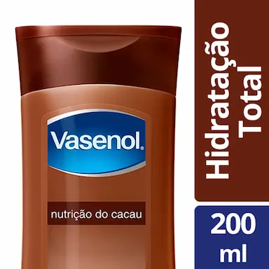 Loção Hidratante Vasenol Nutrição do Cacau 200ml