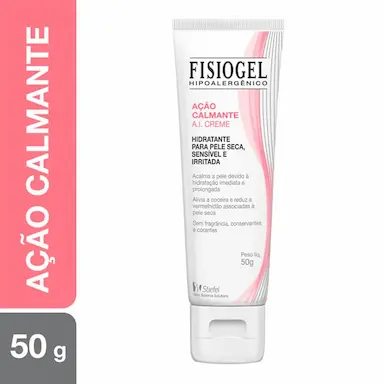 Creme Hidratante Corporal Fisiogel Ação Calmante A.I com 50g