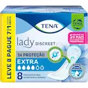 Absorvente para Incontinência Urinária Tena Lady Discreet Extra com 8 unidades