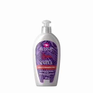 Leave-In Aussie Detangling Milk Curls com 200ml