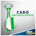 Gillette Prestobarba 3 SenseCare com 4 unidades + 1 garrafa grátis