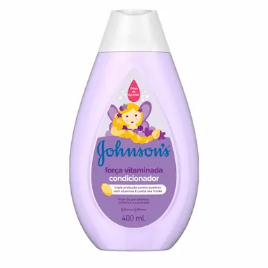 Condicionador Infantil Johnson's Força Vitaminada com 400ml