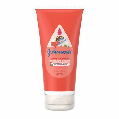 Creme para Pentear Johnson's Cachos dos Sonhos com 200ml