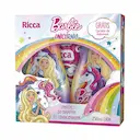 Kit Ricca Barbie Unicórnio Shampoo + Condicionador com 250ml cada