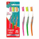 Escova de Dente Colgate Slim Soft Advanced Ultra Macia com 3 unidades