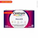Polivitamínico Centrum Essentials Mulher de A a Zinco 60 comprimidos Polivitamínico Centrum Essentials Mulher de A a Zinco 30 comprimidos 