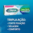 Creme Fixador de Dentadura Ultra Corega Sabor Menta com 19g