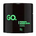 Pomada Capilar Modeladora GO. Fixção Flexível 50g