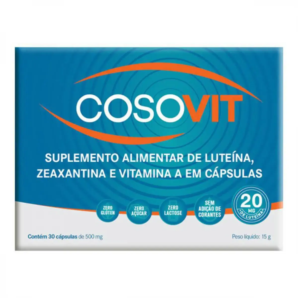 Suplemento Alimentar Cosovit com 30 cápsulas de 500mg
