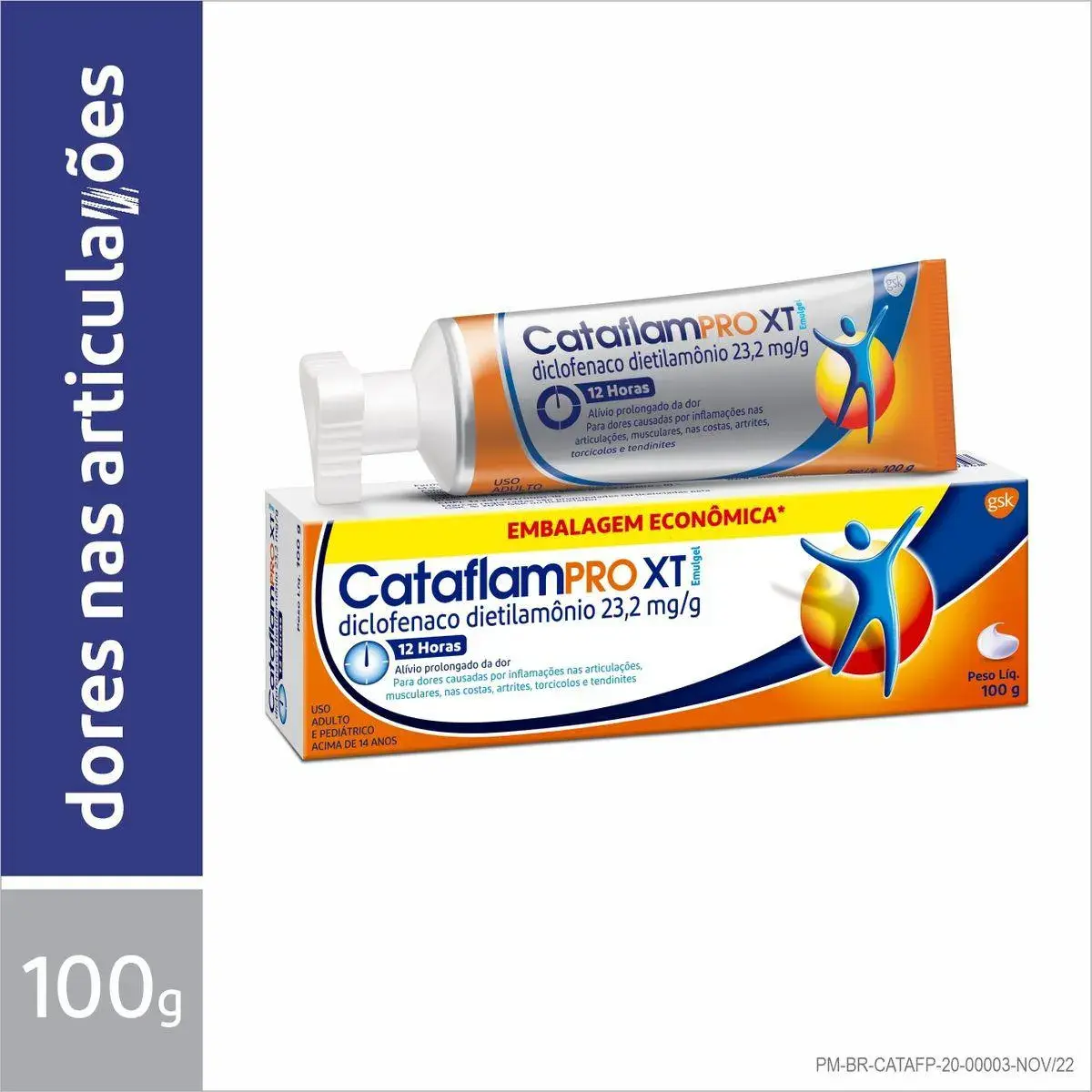 CataflamPro XT Emulgel 23,2mg/g 100g