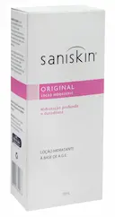 Loção Hidratante Saniskin Original para Pele Seca e Extremamente Seca com 100ml