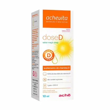 Suplemento de Vitamina D DoseD 200UI Gotas com 10ml