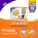 Fralda Pom Pom Protek Proteção de Mãe P - 32 Unidades