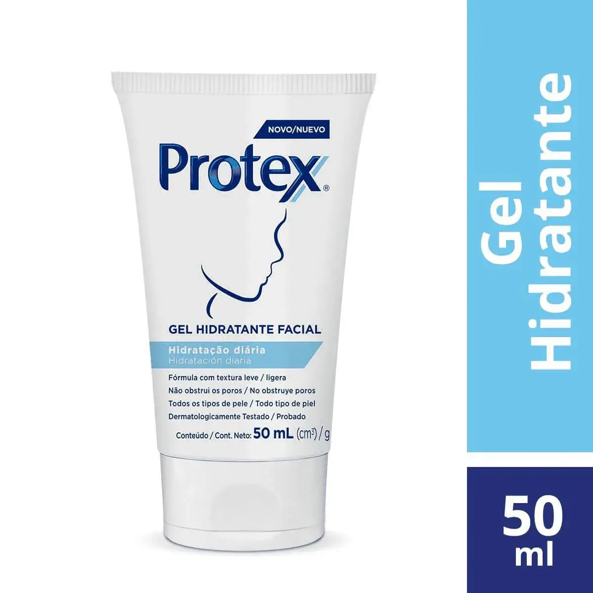 Protex Gel Hidratante Facial Diário com 50ml