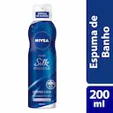 Espuma de Banho Nivea Creme Care Silk Mousse com 200ml