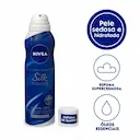Espuma de Banho Nivea Creme Care Silk Mousse com 200ml