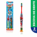Escova de Dente Infantil G.U.M Patrulha Canina 3+ Anos Macia com 2 unidades
