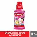 Enxaguante Antisséptico Bucal Colgate Plax Kids Zero Álcool Minions com 250ml