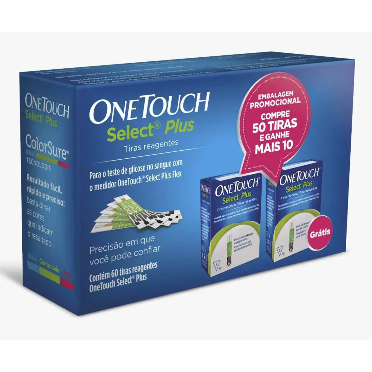 Tiras Reagentes One Touch Select Plus