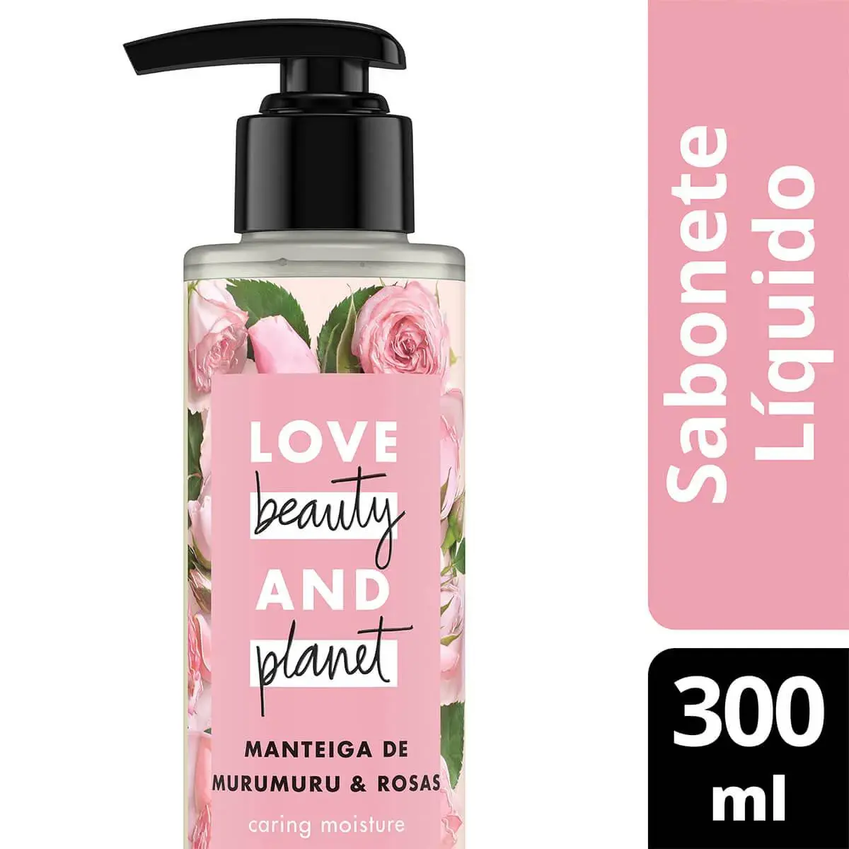 Sabonete Líquido Love Beauty And Planet Caring Moisture com 300ml