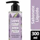 Sabonete Líquido Love Beauty And Planet Relaxing Rain Argan & Lavanda com 300ml