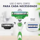 Carga para Aparelho de Barbear Gillette Mach3 Sensitive com 2 unidades