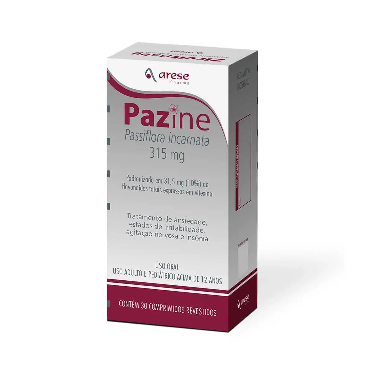 Pazine Passiflora Incarnata 315mg 30 comprimidos