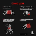 Camisinha Olla Morango com 6 unidades
