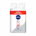 Kit Desodorante Aerossol Nivea Dry Comfort com 2 Unidades