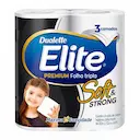 Papel Higiênico Dualette Elite Premium Folha Tripla com 4 rolos