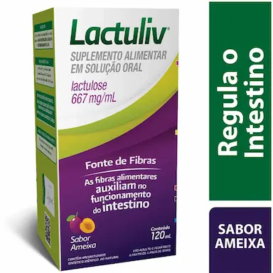 Lactuliv Solução Oral Sabor Ameixa 120ml