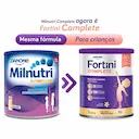 Suplemento Alimentar Infantil Fortini Complete Danone Baunilha 3 a 10 anos 800g