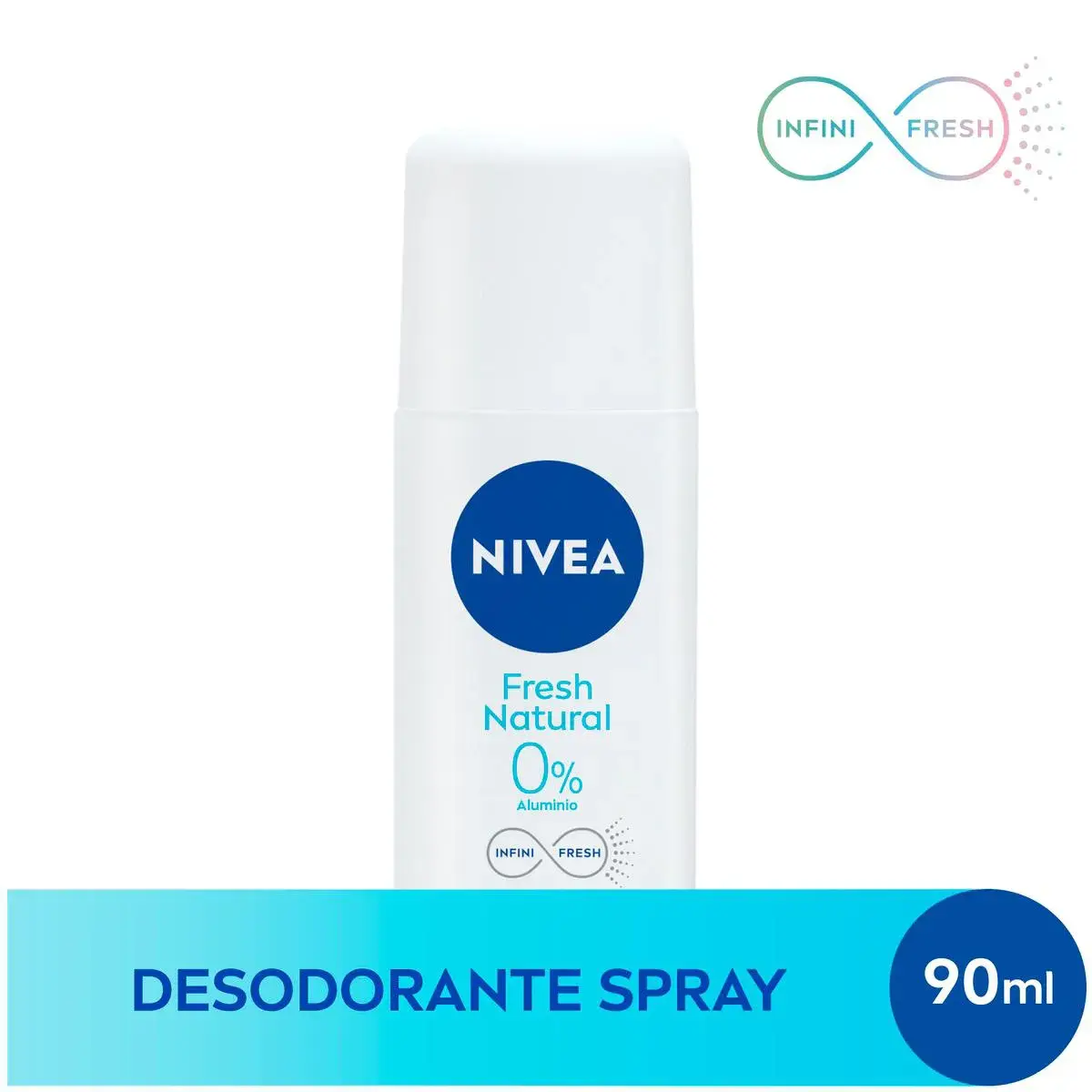 Desodorante Antitranspirante Nivea Fresh Natural Spray 90ml