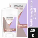 Desodorante Rexona Clinical Extra Dry Antitranspirante em Creme Stick Feminino com 48g