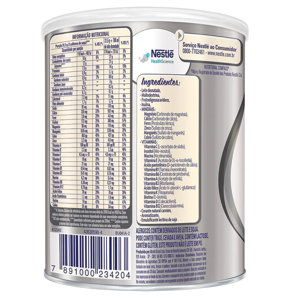 Suplemento Alimentar Nutren Active Morango 400g