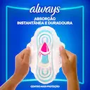 Absorvente Always Suave M com Abas com 32 Unidades