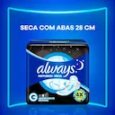 Absorvente Always Noturno Seca G com Abas 32 unidades