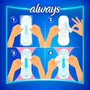 Absorvente Always Noturno Suave G com Abas com 16 unidades