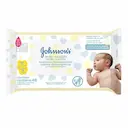Lenço Umedecido Johnson's Baby Recém-Nascido Sem Perfume 48 unidades