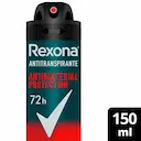 Desodorante Rexona Men Antibacterial Protection Aerossol Antitranspirante com 150ml