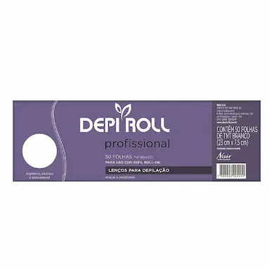 Folhas para Depilação Depi Roll com 50 unidades