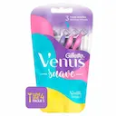 Aparelho de Depilar Descartável Gillete Venus Suave com 4 unidades